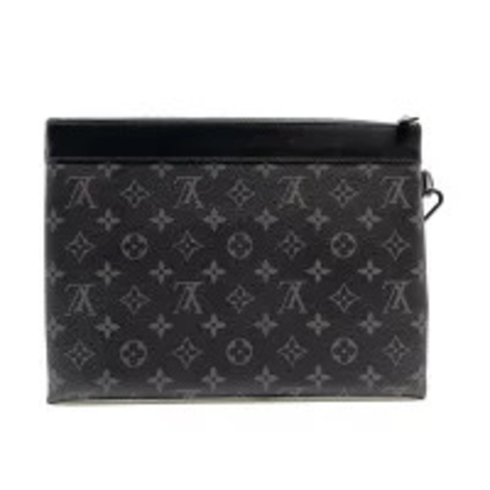 LOUIS VUITTON Pochette To Go Eclipse Black Shoulder Bag - Picture 3 of 8
